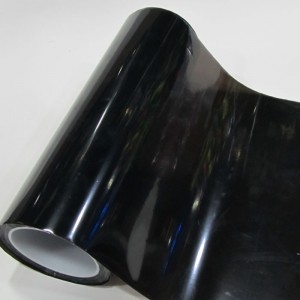 Тонировка фар темно-черная, глянцевая, 10 см